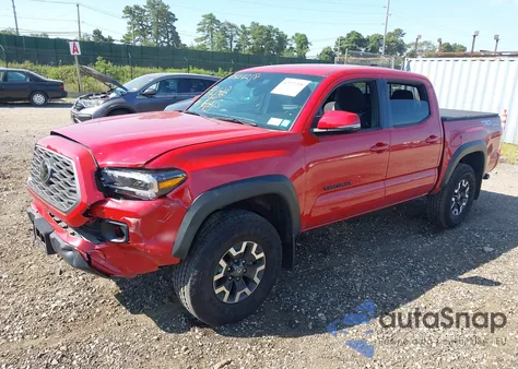 2022 Toyota Tacoma Trd Off Road z USA, uszkodzony, nr VIN 3TMCZ5AN8NM482764